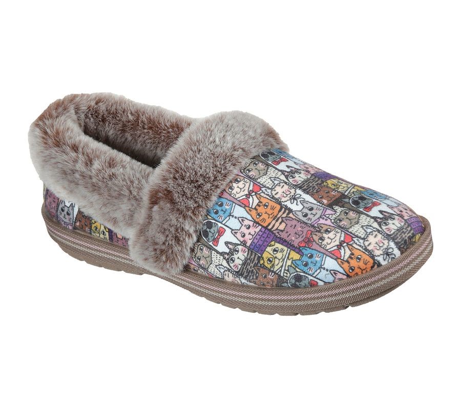 Skechers Bobs Too Cosy Chic Cat Multi