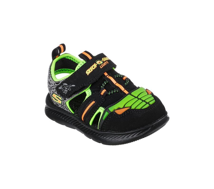 C-flex Sandale 2.0 Dino-rays Black Lime Skechers